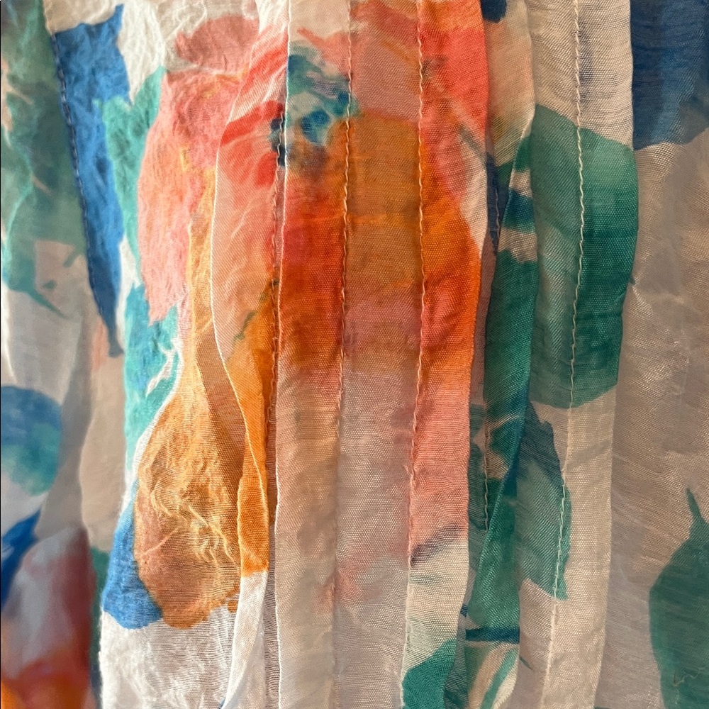 Ruby Rd. Beautiful Floral Button Down Blouse - image 4